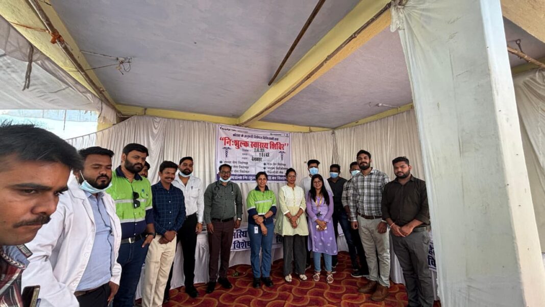 KORBA : बेलाकछार में  हेल्थ कैंप का हुआ आयोजन, 238 लोगों को मिला निःशुल्क उपचार