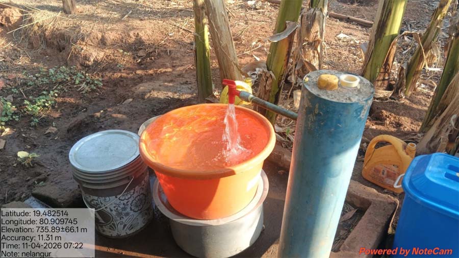 रायपुर : महाराष्ट्र सीमा से लगे नेलांगुर में हर घर पहुंचा नल जल, दूर हुई पेयजल समस्या