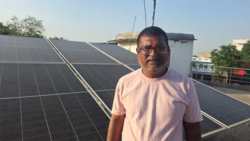 रायपुर : पीएम सूर्य घर योजना से बने ऊर्जादाता : बिजली बिल से मिली स्थायी राहत