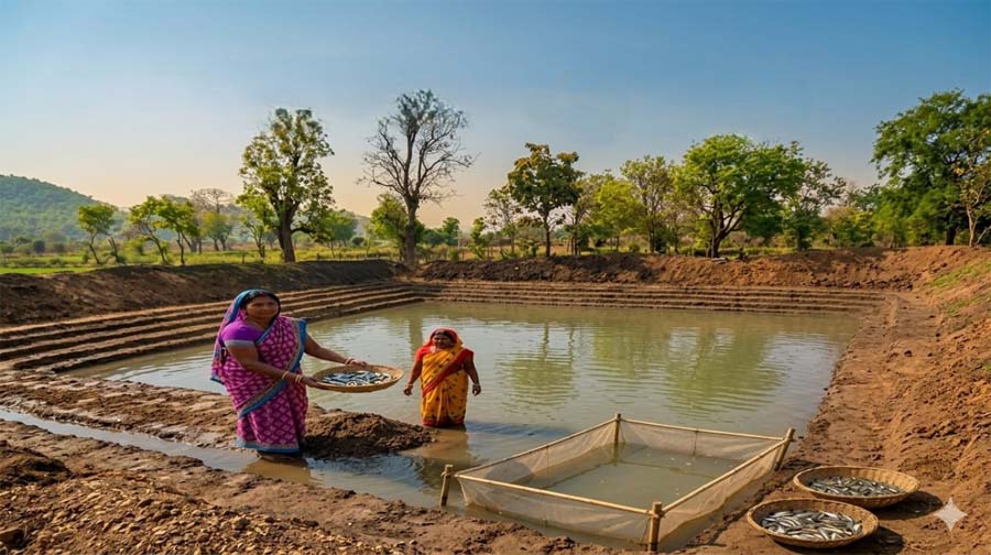 रायपुर : तालाब मेरे लिए केवल एक गड्ढा नहीं, भविष्य की उम्मीद : शासन के 2.75 लाख रुपए से तालाब का निर्माण