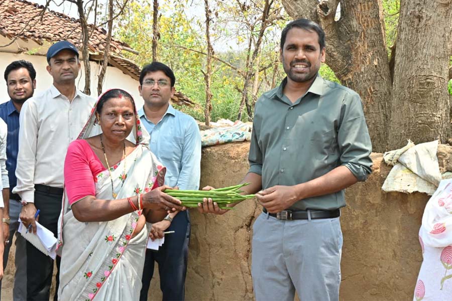 रायपुर : लघु धान्य रागी से समृद्धि की ओर बढ़ती शकुन बाई कुजांम