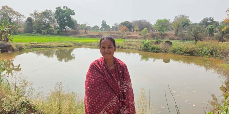 रायपुर : मनरेगा की ‘डबरी’ और ‘बिहान’ के सहयोग से सविता बनीं आत्मनिर्भर