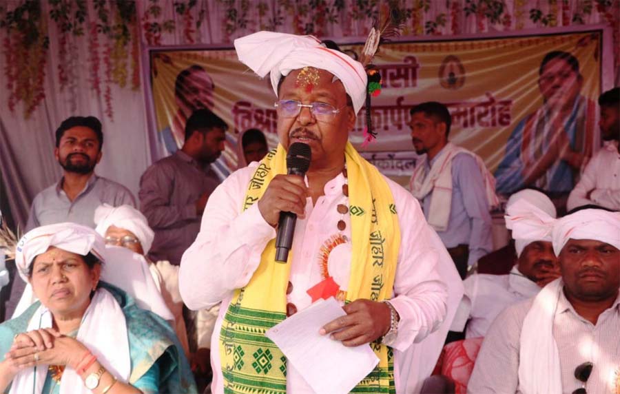 रायपुर : माओवाद की समाप्ति के बाद अब बस्तर का सर्वांगीण विकास होगा – मंत्री राम विचार नेताम