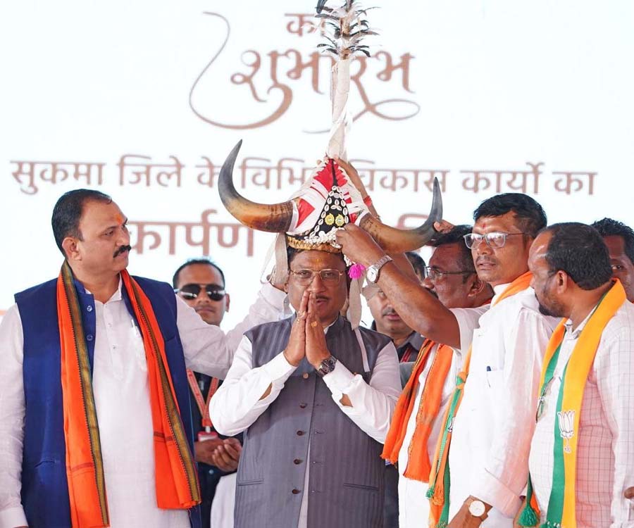 रायपुर : नक्सलमुक्त बस्तर में विकास की नई गूंज : मुख्यमंत्री विष्णुदेव साय ने सुकमा को दी 308 करोड़ के विकास कार्यों की सौगात