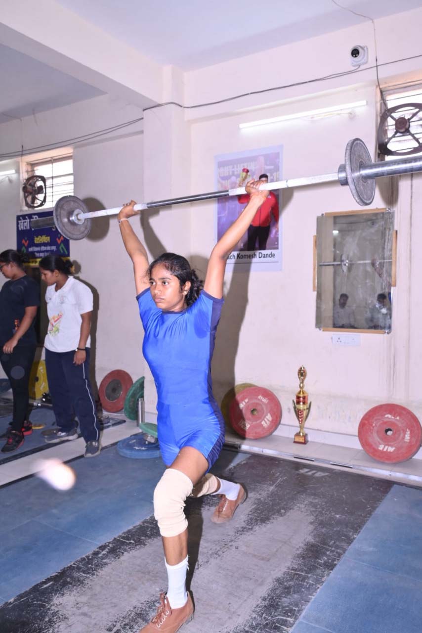 रायपुर : खेल अकादमी में चयन के लिए 204 खिलाड़ियों के खेल कौशल का किया गया परीक्षण