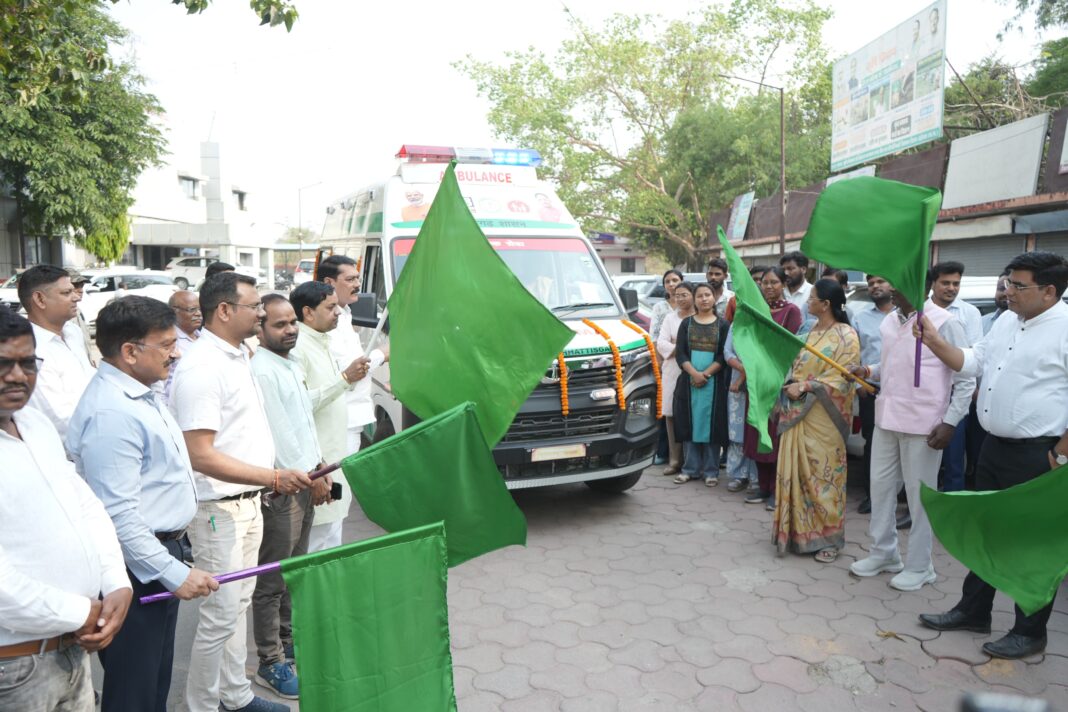 KORBA : जिले में स्वास्थ्य गत आपात स्थिति में जीवनरक्षक सुविधाओं का हुआ विस्तारः 5 नए  संजीवनी एक्सप्रेस के जुड़ने से आमजन को मिलेगा लाभ