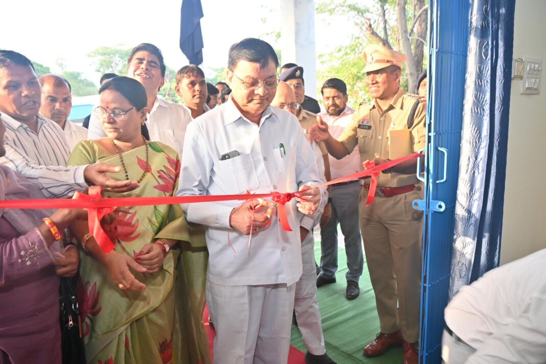 KORBA : उद्योग मंत्री लखनलाल देवांगन ने महिला थाना का किया लोकार्पण