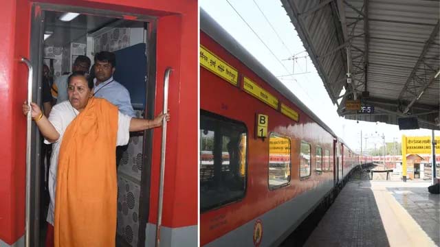 मध्य प्रदेश: उमा भारती के लिए झांसी में चेन पुलिंग कर रुकवाई ट्रेन, पूर्व मुख्यमंत्री बोली- गलती रेलवे की, रेल मंत्री को X पर ट्वीट भी किया
