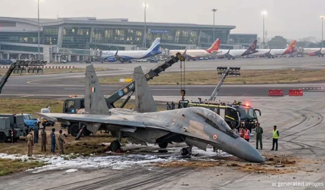 महाराष्ट्र: पुणे एयरपोर्ट पर भारतीय वायुसेना के लड़ाकू विमान की हार्ड लैंडिंग, करीब 11 घंटे बंद रहा रनवे, 91 फ्लाइट्स कैंसिल हुईं; सुबह नॉर्मल हो सका ऑपरेशन