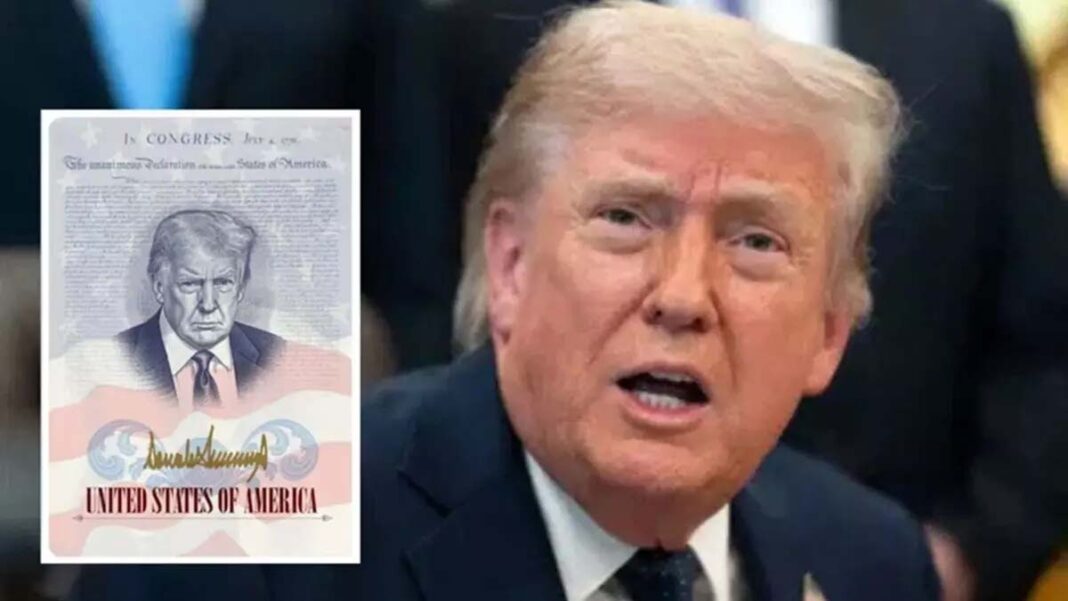 BIG NEWS: अमेरिका अपनी आजादी की 250वीं वर्षगांठ पर ट्रम्प की तस्वीर वाले खास पासपोर्ट जारी करेगा, इसमें राष्ट्रपति का गोल्डन सिग्नेचर भी होगा