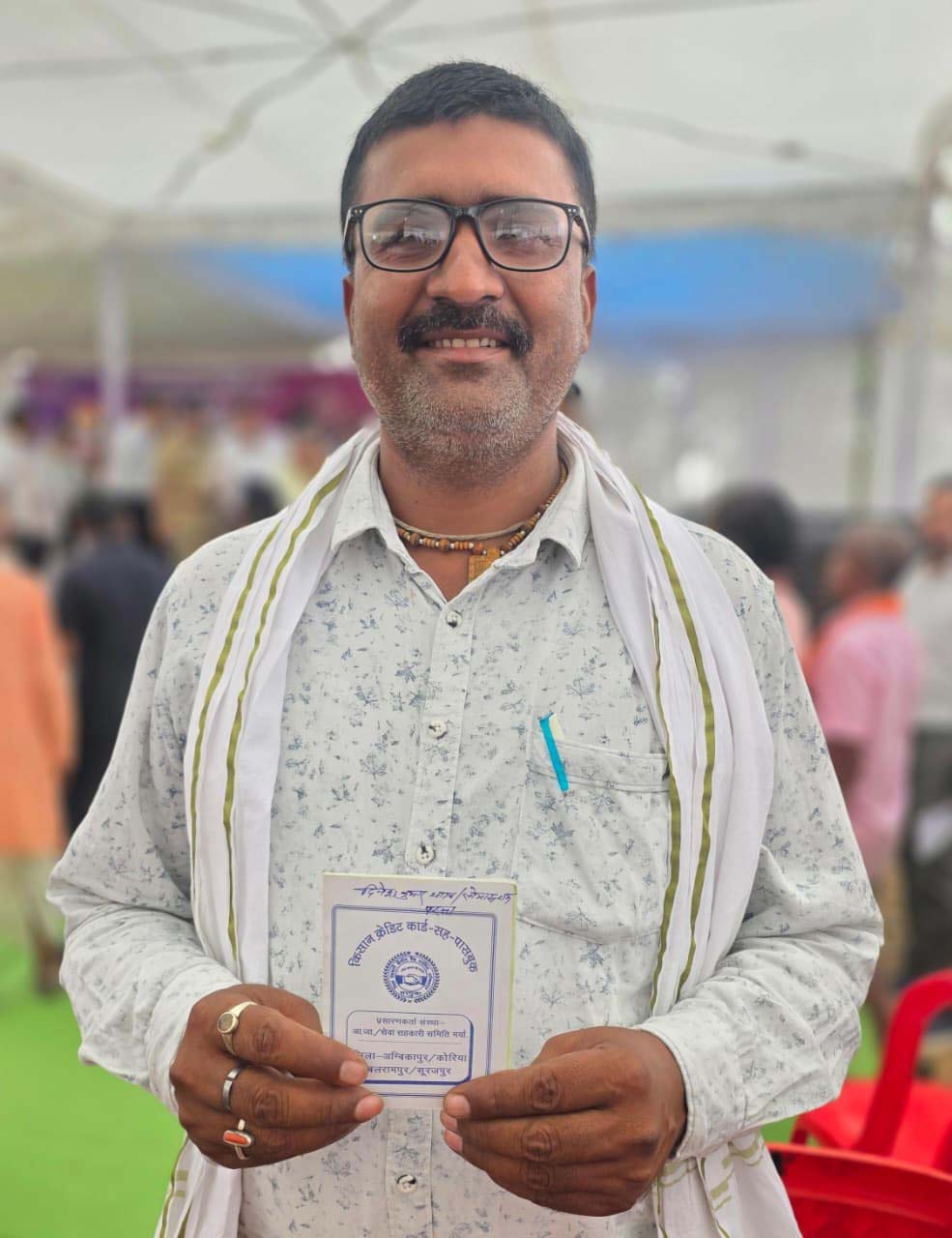 रायपुर : सुशासन तिहार से किसान दिनेश कुमार यादव को मिली आर्थिक मजबूती