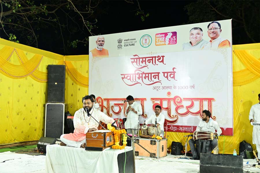 रायपुर : आस्था, स्वाभिमान और संस्कृति का भव्य संगम सोमनाथ स्वाभिमान पर्व में गूंजा हर-हर महादेव