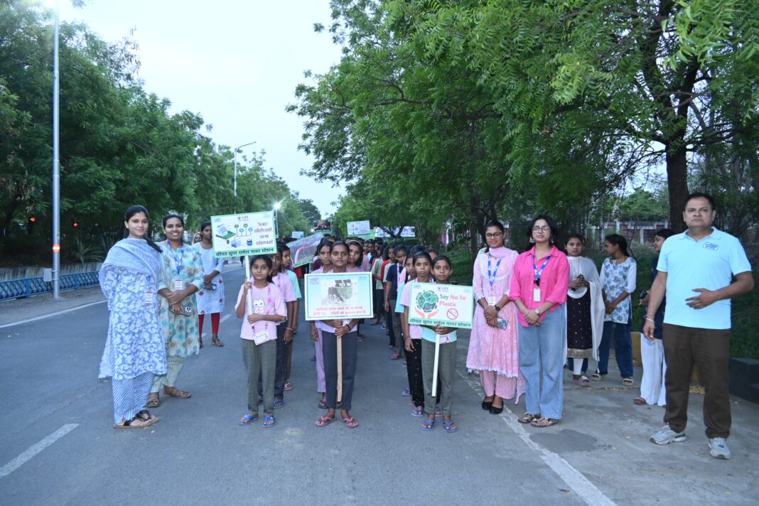 बिलासपुर : एनटीपीसी सीपत में स्वच्छता पखवाड़ा का समापन; बालिका सशक्तिकरण अभियान की बालिकाओं ने दिया स्वच्छता का संदेश