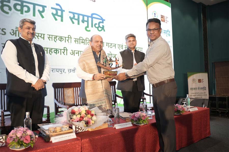 रायपुर : सहकार से समृद्धि की ओर : नवा रायपुर में छह राज्यों की क्षेत्रीय सहकारिता कार्यशाला संपन्न