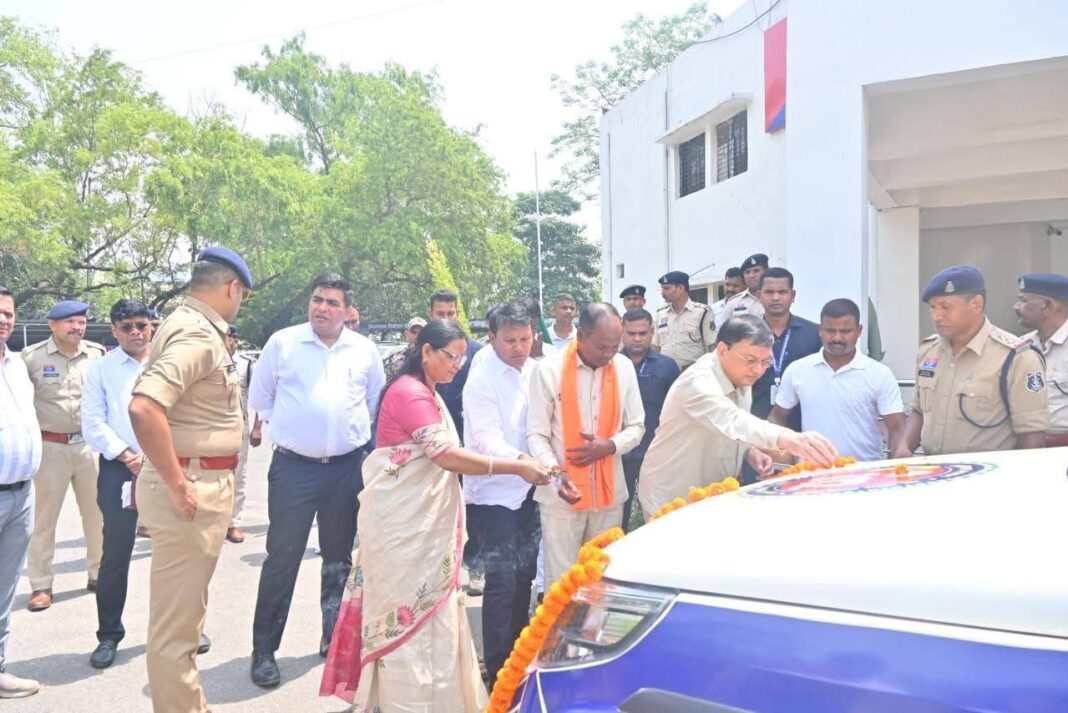 कोरबा जिले को मिली 22 नए डायल 112 वाहनों की सौगात