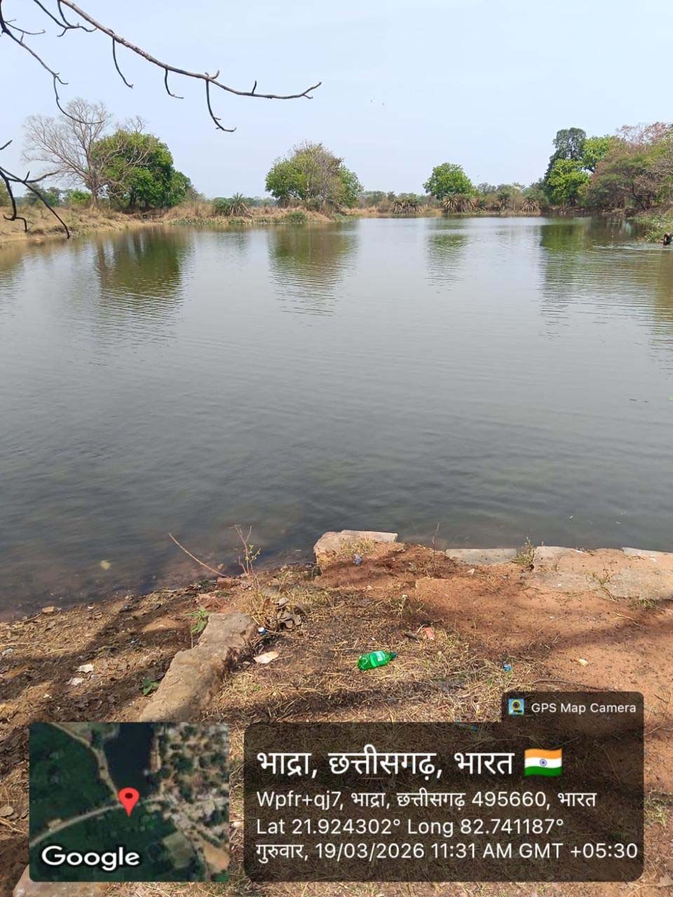 रायपुर : नहरों से सूखते तालाबों में जलभराव : भीषण गर्मी से बड़ी राहत