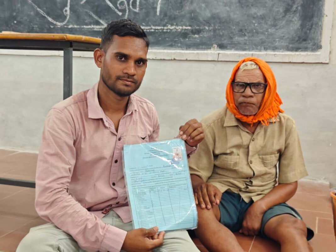 रायपुर : सुशासन तिहार में अवधराम के दिव्यांगता प्रमाण पत्र का हुआ त्वरित नवीनीकरण