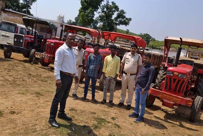 रायपुर : अवैध रेत परिवहन पर प्रशासन की कार्रवाई तेज