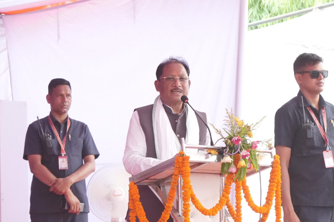 KORBA : जनता की सेवा ही हमारा कर्तव्य, सुशासन तिहार एक माध्यम – मुख्यमंत्री विष्णु देव साय