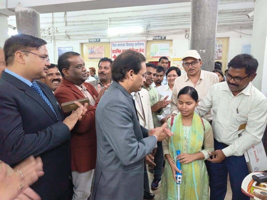 रायपुर : दिव्यांगजनों के सशक्तिकरण की दिशा में संवेदनशील पहल