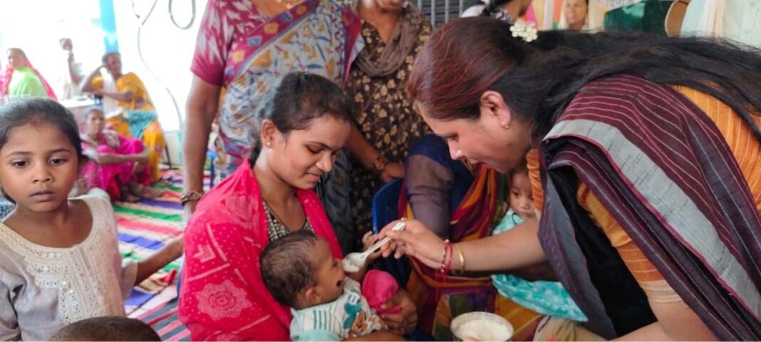 रायपुर : किस्ताराम और सिंदूरगुड़ा में लगा सुशासन शिविर