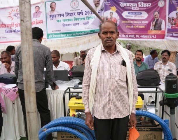 रायपुर : त्वरित समाधान से बदली किसान की तकदीर