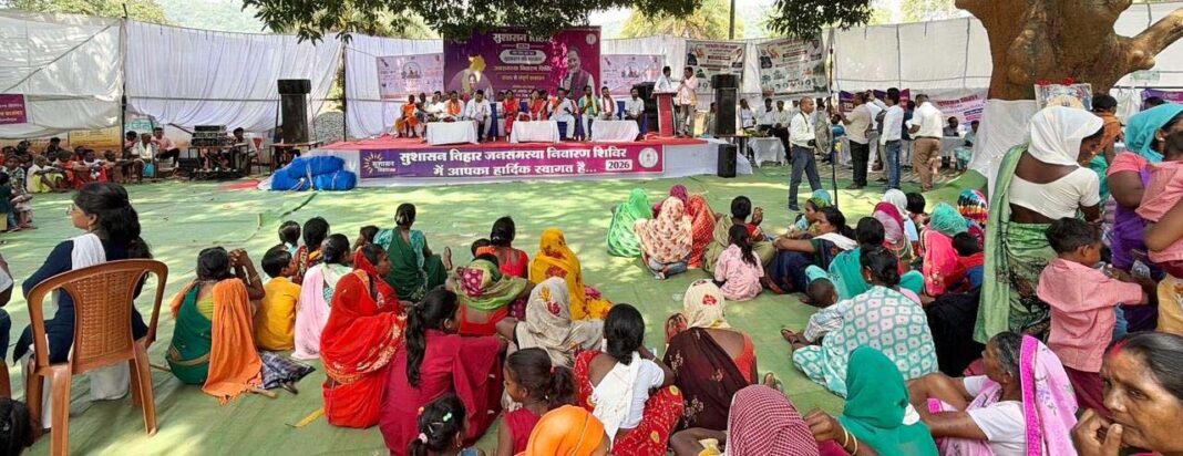 रायपुर : बस्तर के सुदूर वनांचल ग्राम भेजा के सुशासन तिहार में ग्रामीणों को मिला योजनाओं का लाभ