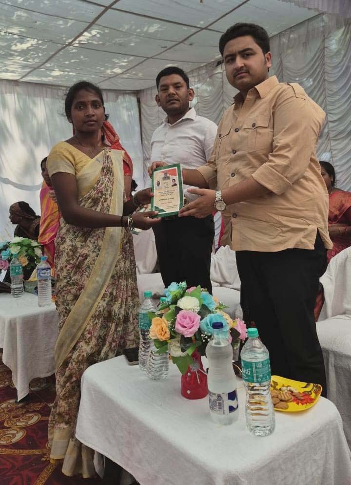रायपुर : सुशासन तिहार 2026 : कस्तूरा में आयोजित जिला स्तरीय जनसमस्या निवारण शिविर में हितग्राहियों को मिला योजनाओं का लाभ