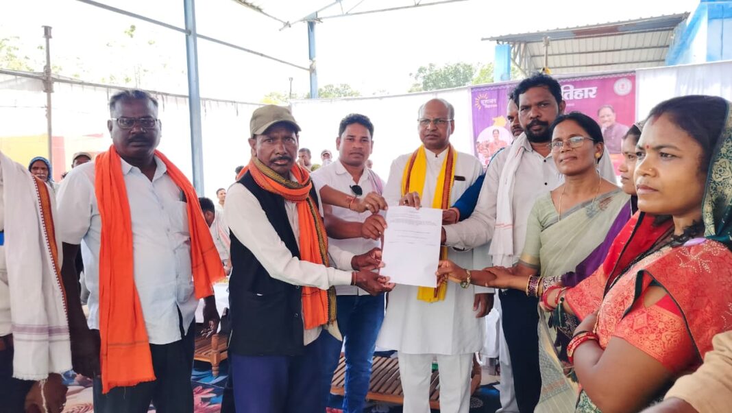 KORBA : सुशासन तिहार के तहत पाली ब्लॉक के निरधी में लगा जनसमस्या निवारण शिविर, आमजन को मिला त्वरित समाधान