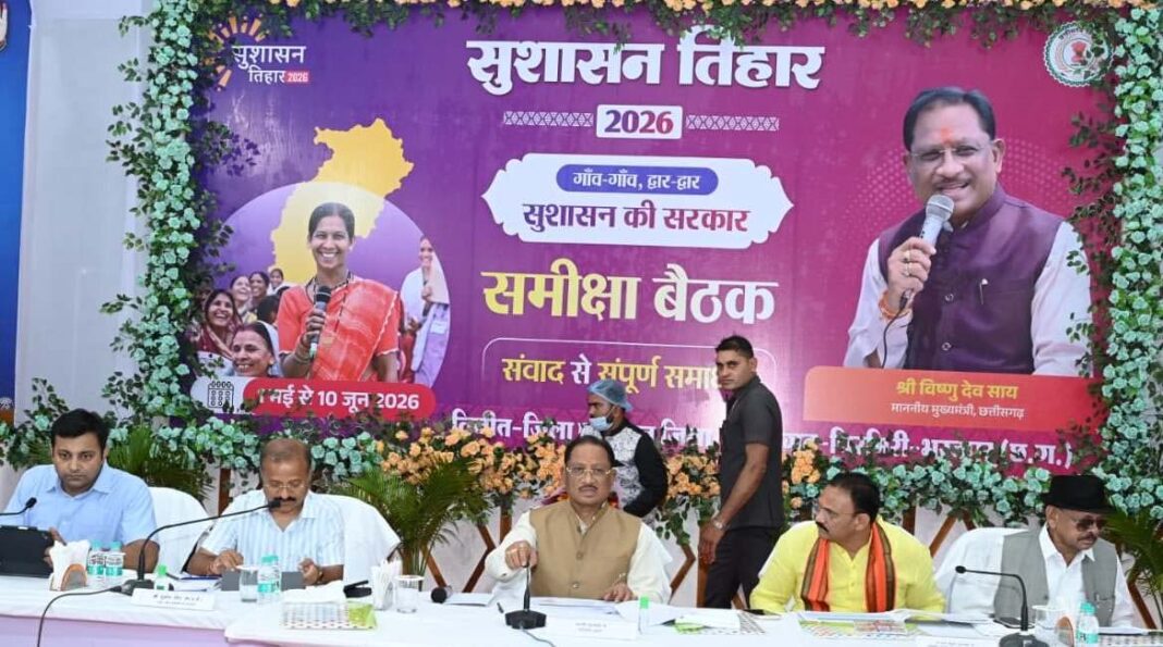 रायपुर : सौम्य मुख्यमंत्री साय का सख्त रूख