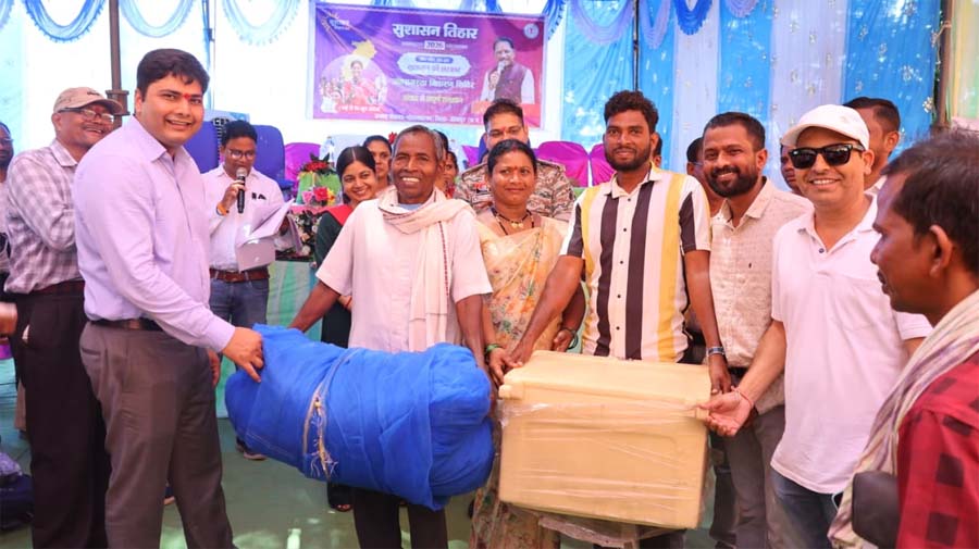 रायपुर : सुशासन तिहार : भद्रकाली में उमड़ा जनसैलाब