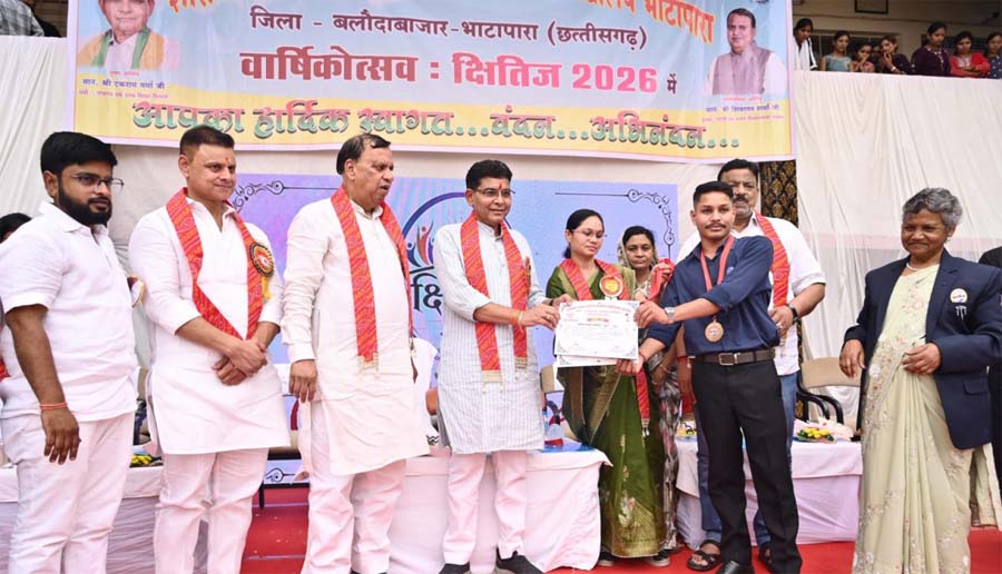 रायपुर : अनुशासन और कड़ी मेहनत ही सफलता का मूलमंत्र – राजस्व मंत्री टंकराम वर्मा