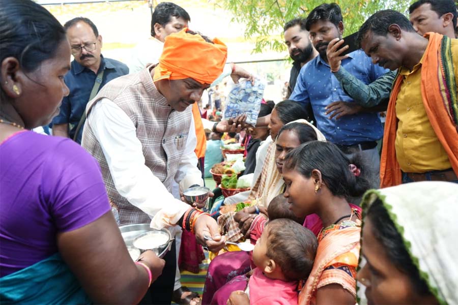 रायपुर : ऐतिहासिक पल- अबूझमाड़ के कुतुल पहुंचे मंत्री केदार कश्यप