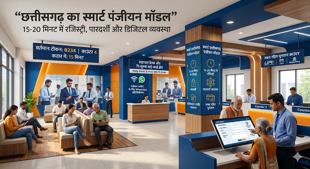रायपुर : विशेष लेख : छत्तीसगढ़ का स्मार्ट पंजीयन मॉडल बना सुशासन की नई पहचान