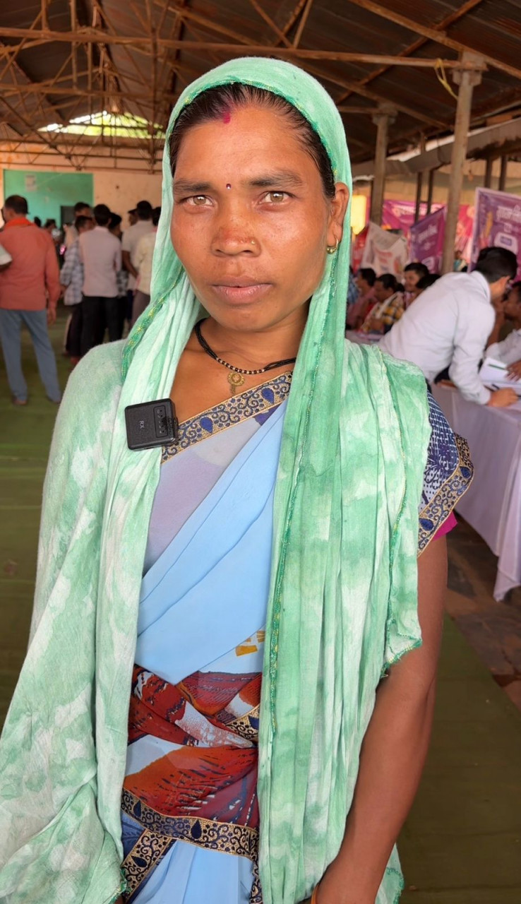 रायपुर : सुशासन तिहार बना सहारा : संगीता सोरी को मिला श्रम कार्ड
