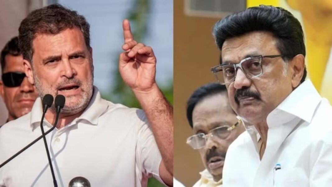 तमिलनाडु: कांग्रेस का TVK को समर्थन देने से DMK नाराज, गठबंधन तोड़ा, लोकसभा में कांग्रेस सांसदों के साथ ना बैठने का फैसला