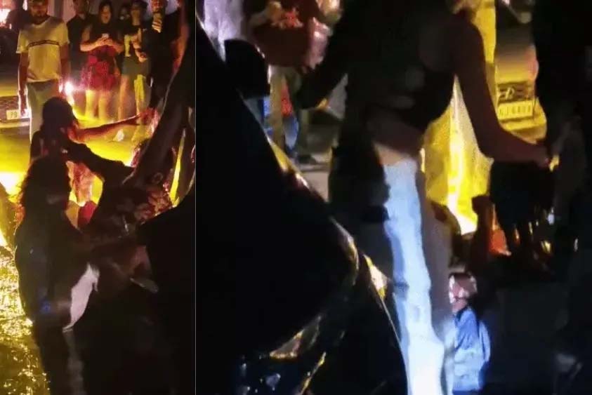 चंडीगढ़: क्लब के बाहर किन्नरों ने युवती को जमकर पीटा, बाहर रोड पर नीचे गिराकर लात-घूंसे मारे; पुलिस बोली- जांच कर रहे