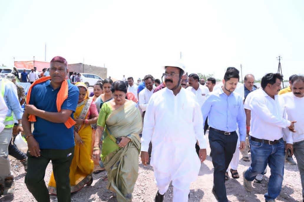 रायपुर : उप मुख्यमंत्री अरुण साव ने नालंदा परिसर, मल्टी-लेवल पार्किंग और एसटीपी निर्माण कार्यों का किया निरीक्षण