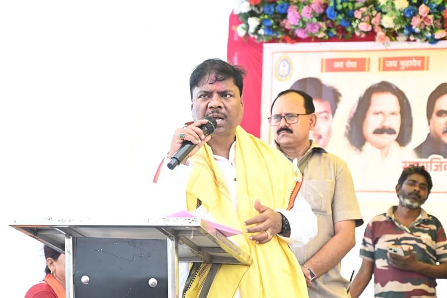 रायपुर : आदिवासी समाज के सशक्त नेतृत्व और शिक्षा से नए छत्तीसगढ़ का निर्माण हो रहा है – मंत्री केदार कश्यप