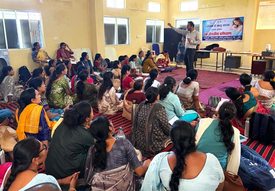 रायपुर : प्रधानमंत्री मातृ वंदना योजना के सुदृढ़ क्रियान्वयन हेतु महासमुंद में जिला स्तरीय प्रशिक्षण सम्पन्न