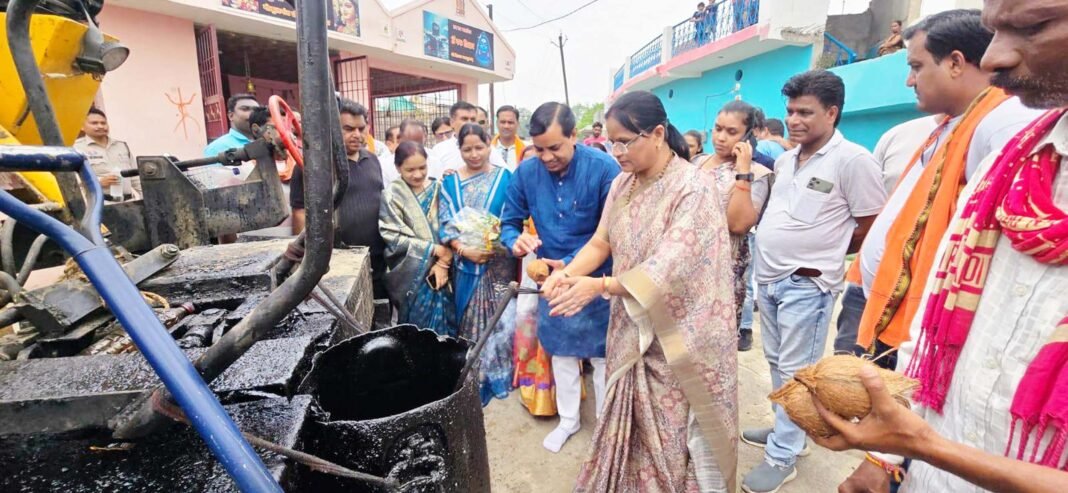 KORBA : गोकुलगंज से सीतामणी मेन रोड तक सड़क डामरीकरण कार्य प्रारंभ