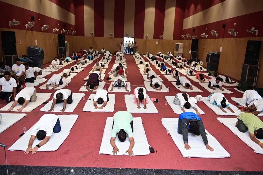 रायपुर : अंतर्राष्ट्रीय योग दिवस पर गौरेला पेंड्रा मरवाही जिले में सामूहिक योग कार्यक्रम आयोजित