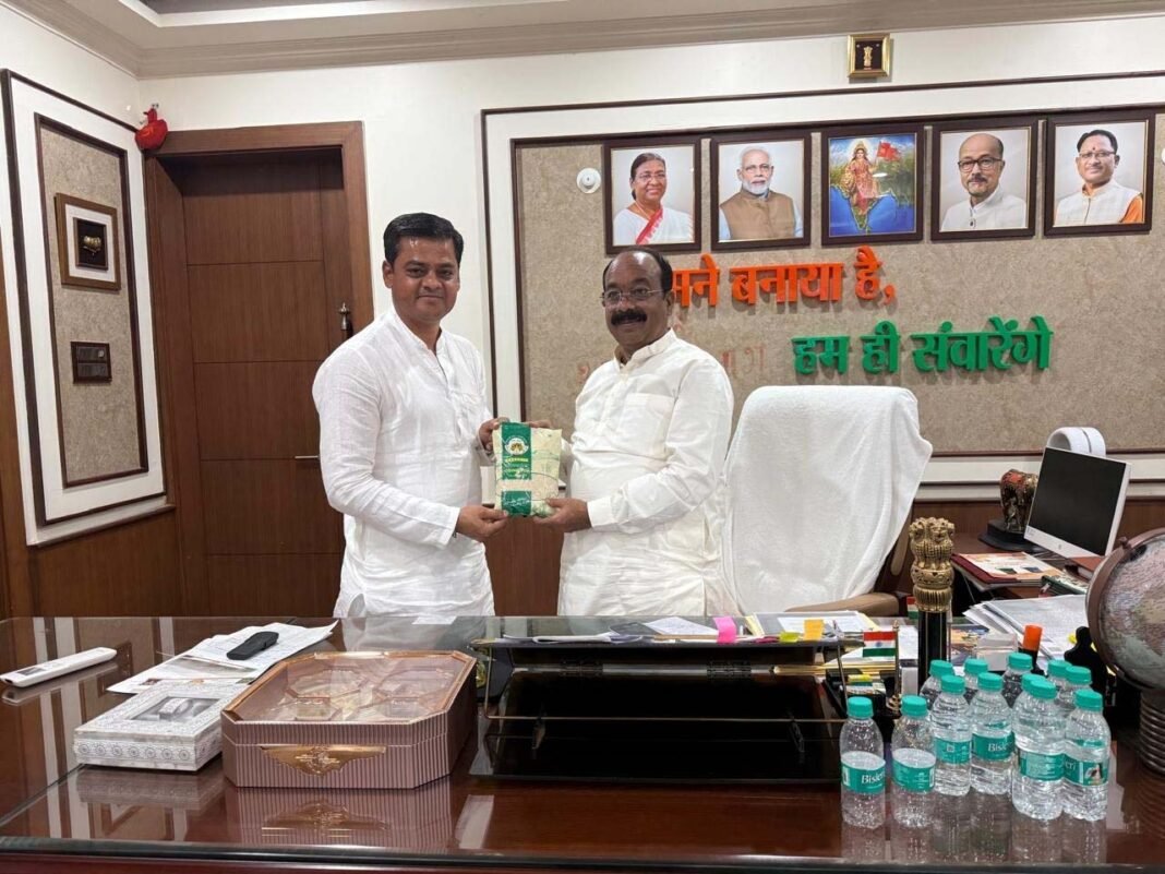 रायपुर : गौरेला-पेण्ड्रा-मरवाही के जैविक विष्णुभोग चावल की खुशबू पहुंची राजधानी रायपुर