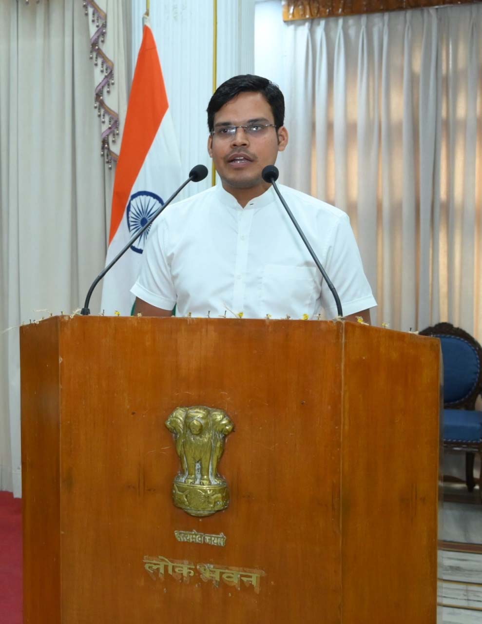रायपुर : लोक भवन में तीन दिवसीय मेडिटेशन शिविर का समापन