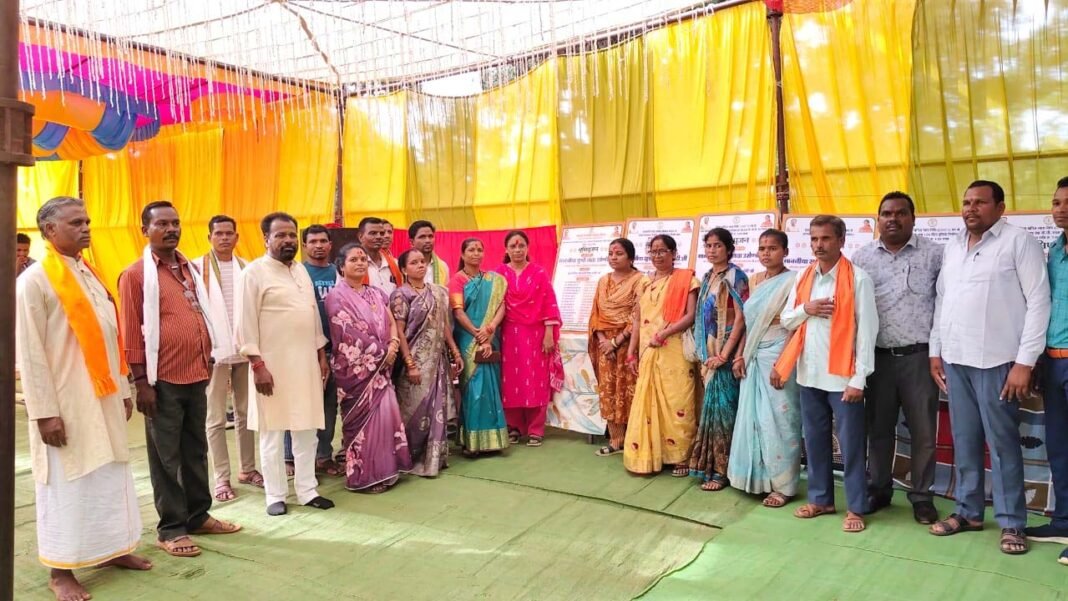 रायपुर : विधायक सुश्री लता उसेंडी ने विभिन गांवों में 19 निर्माण कार्यों का किया भूमिपूजन