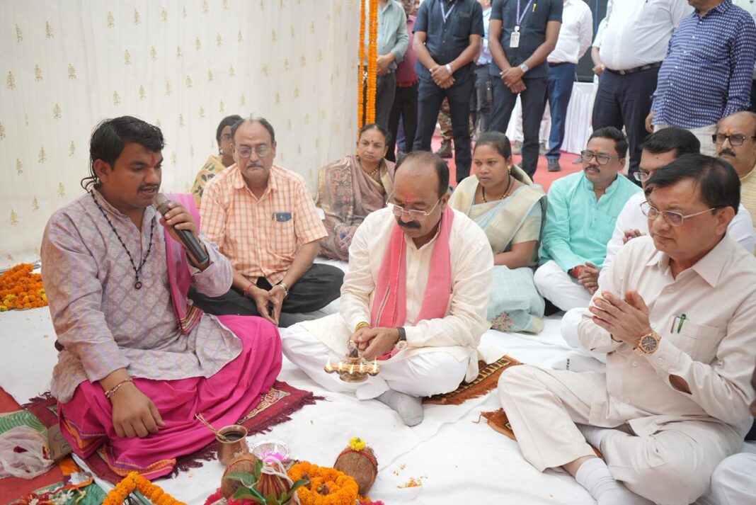 कोरबा: डोंगानाला में सुशासन तिहार के तहत सौगात, 159 करोड़ से अधिक के विकास कार्यों का भूमिपूजन एवं लोकार्पण