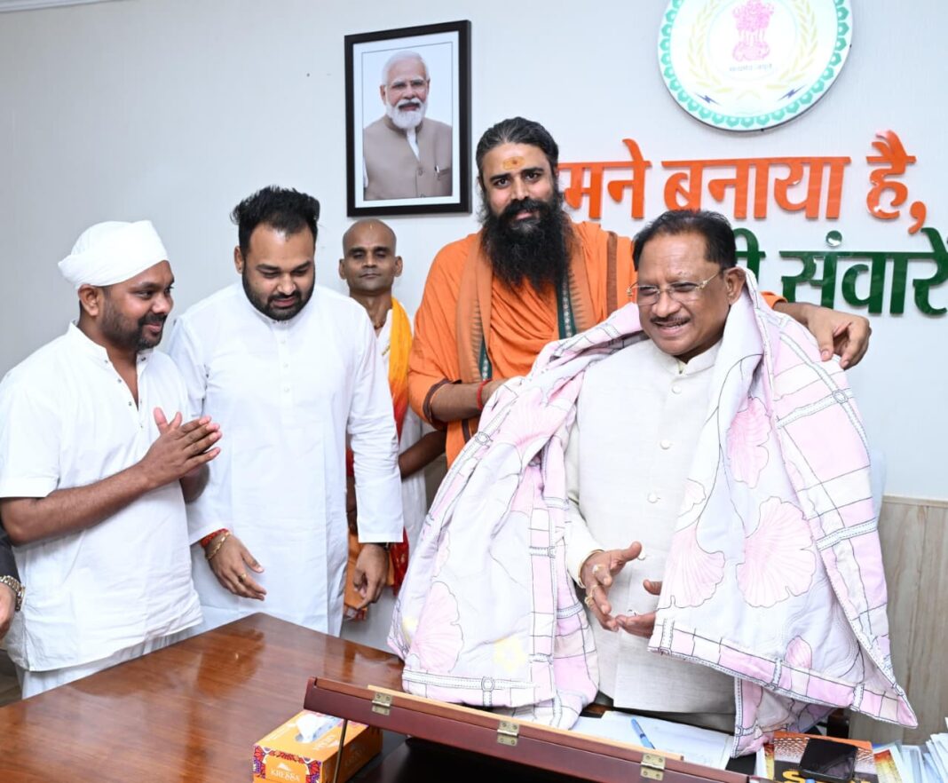 रायपुर : शिक्षा के साथ संस्कारों का समावेश हमारी प्राथमिकता – मुख्यमंत्री विष्णु देव साय