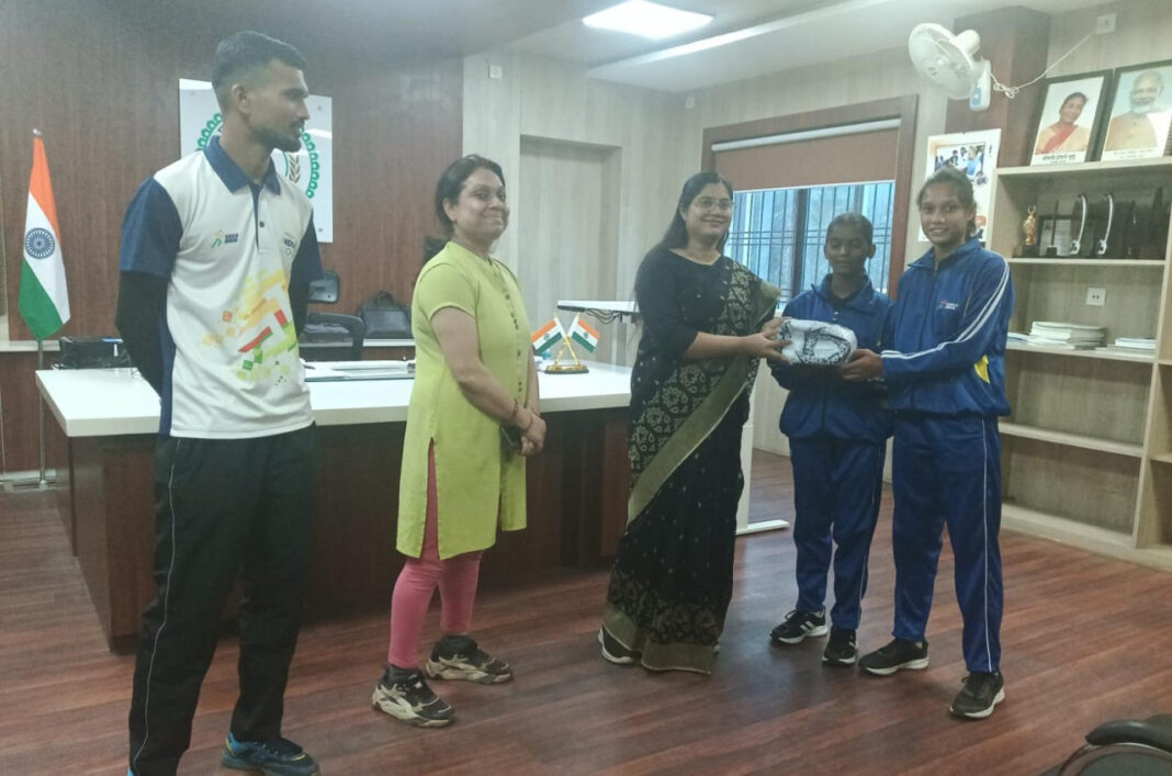 रायपुर : खेलो इंडिया सेंटर की बेटी ने बढ़ाया प्रदेश का मान