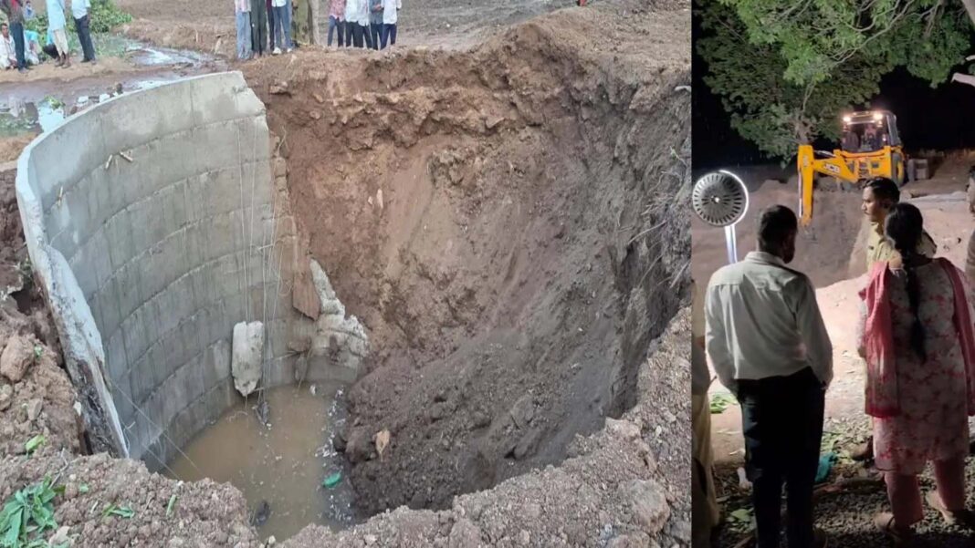 मध्य प्रदेश: सिवनी में कुआं धंसा, 3 लोग मलबे में दबे, जेसीबी की मदद से मां-बेटी का शव बाहर निकाला गया, नानी अस्पताल में भर्ती