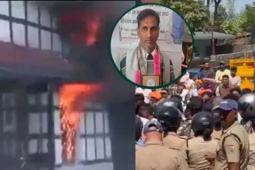 उत्तराखंड: देहरादून में भाजपा नेता के मर्डर के बाद बवाल, गुस्साए लोगों ने आरोपियों के 3 घर और एक ट्रैक्टर जलाए, मीडिया-पुलिस पर पथराव किया, हालात काबू करने पहुंची ITBP